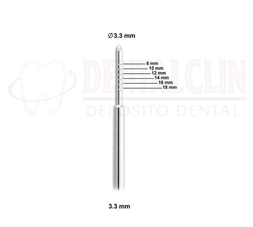 OSTEOTOMO DILATADOR-EXPANSOR RECTO 3,3 mm